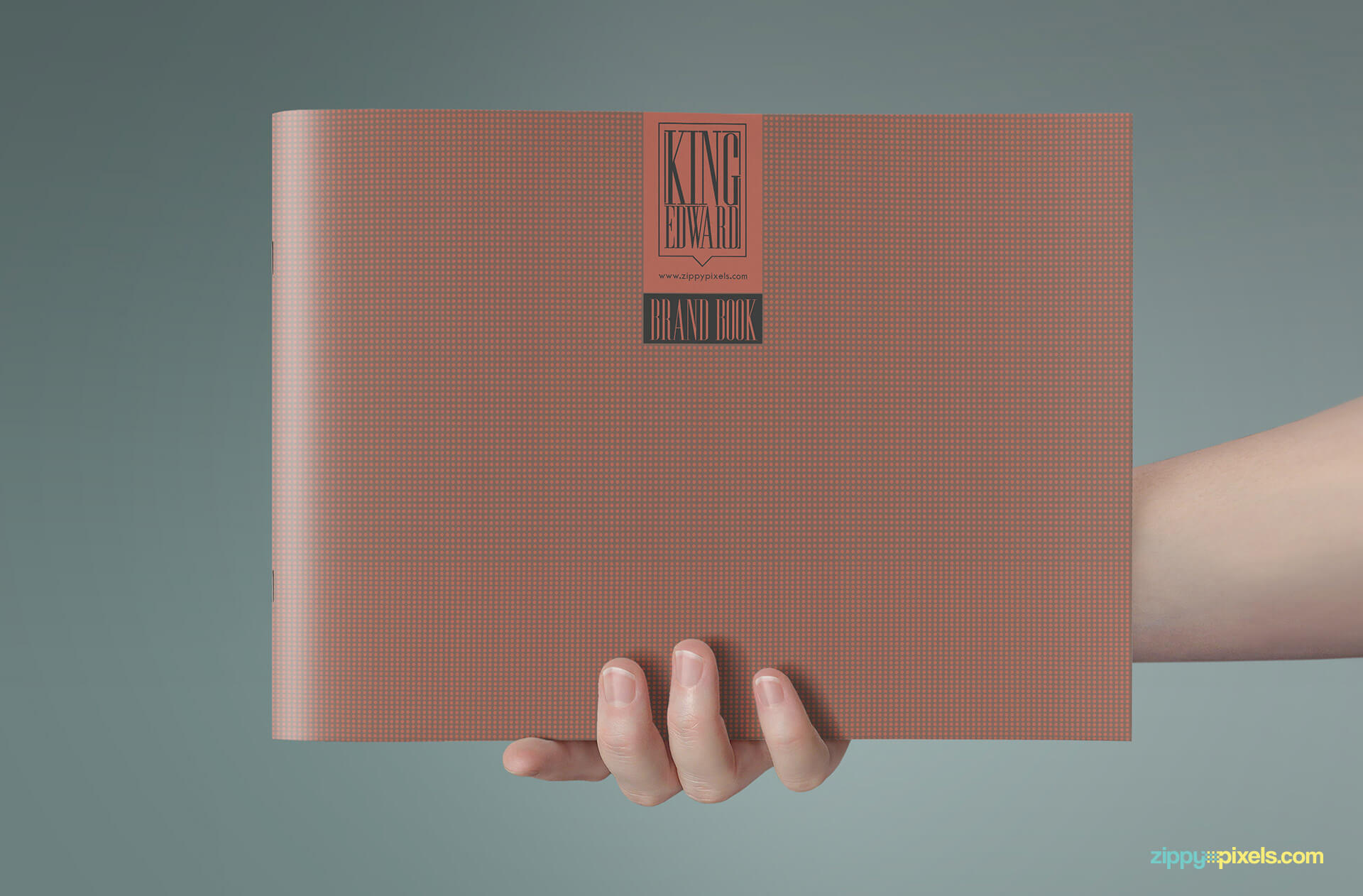 Front Cover of Brand Book - Brand Guidlines Template