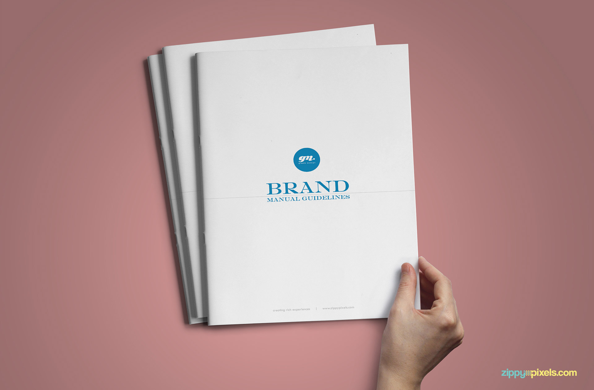 Clean Brand Book Template for Corprate Identity