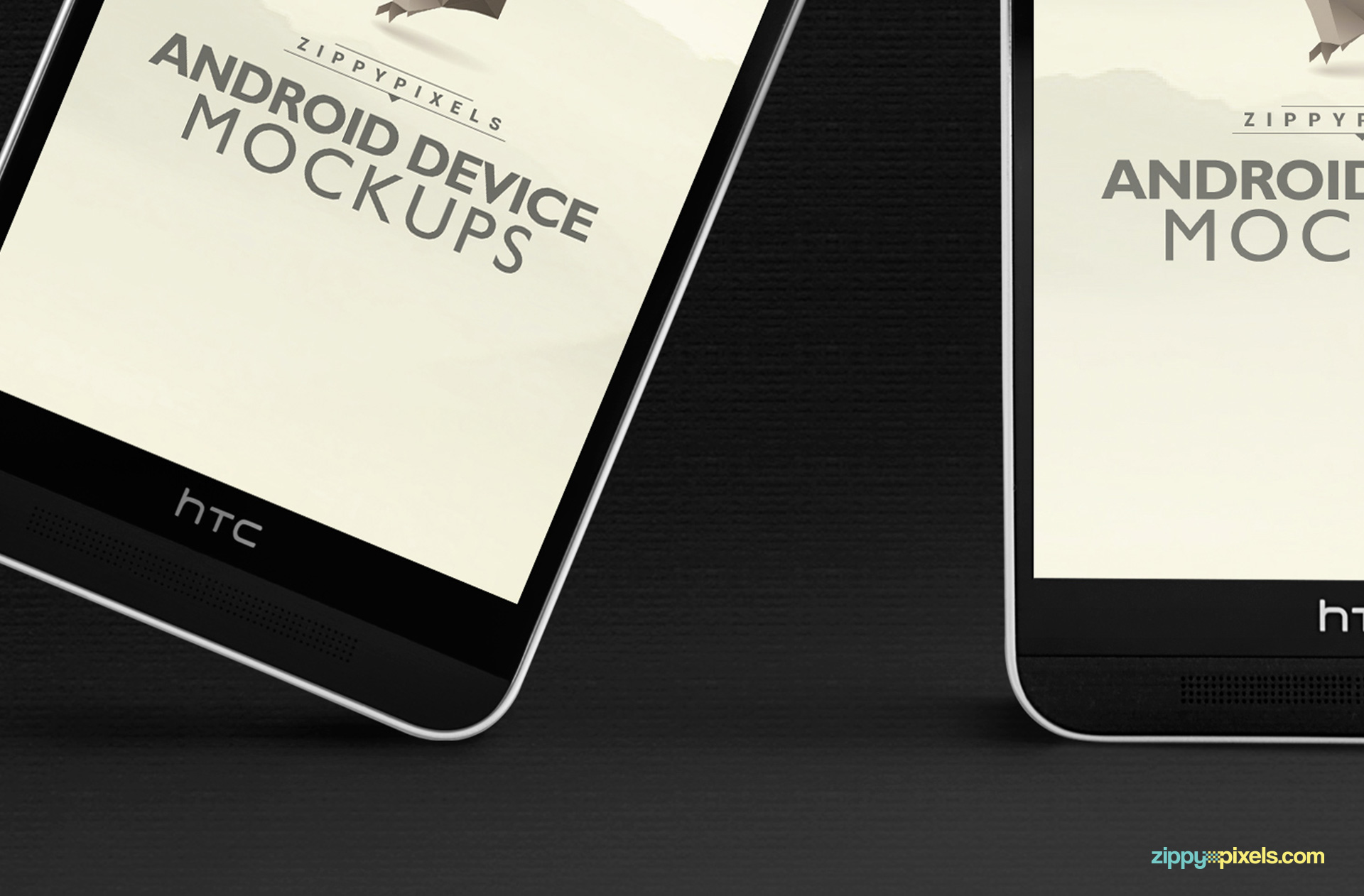 Android PSD mockups for responsive designs.