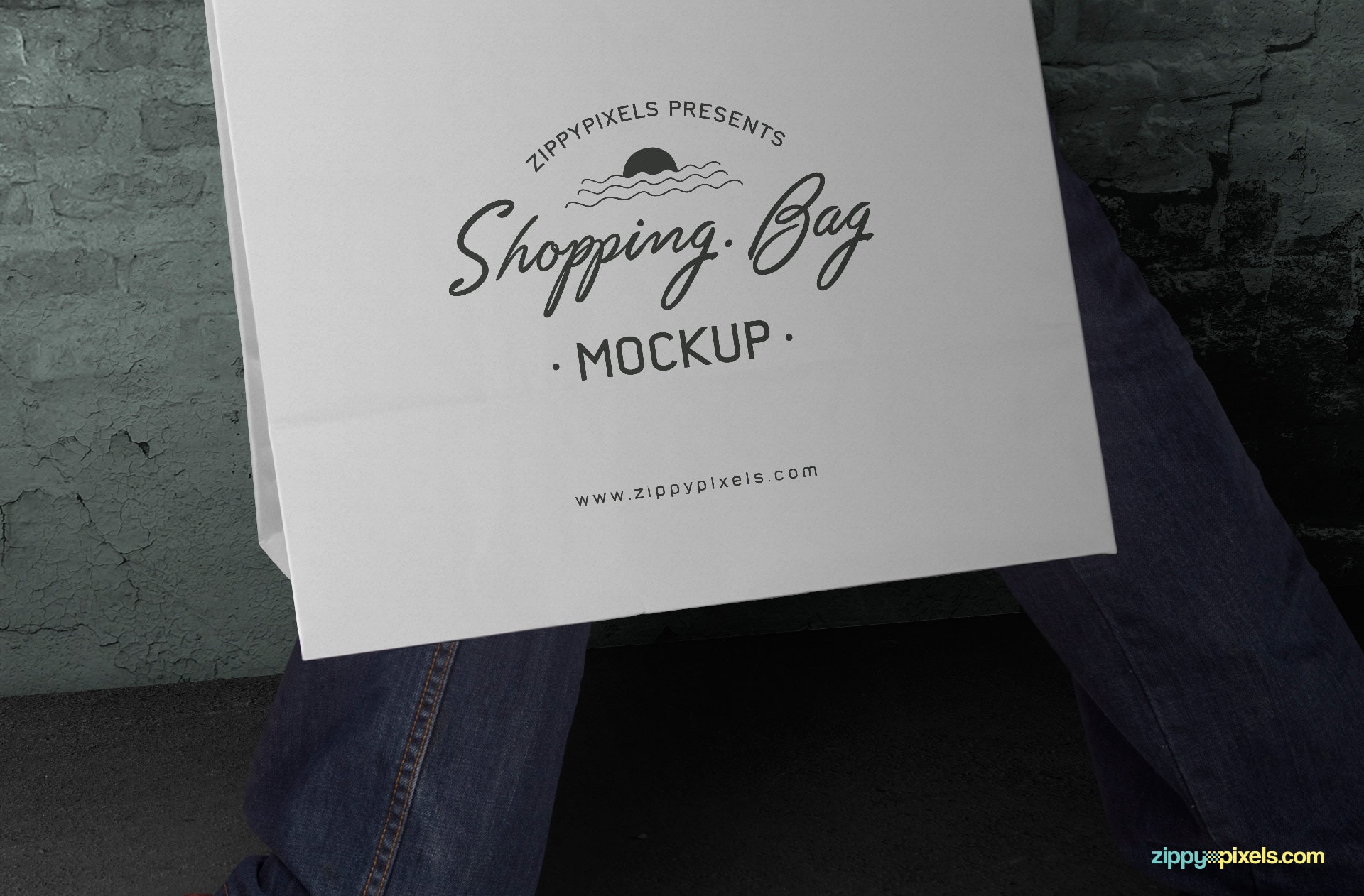 showcase your logo designs and more with this awesome free paper shopping bag mock-up