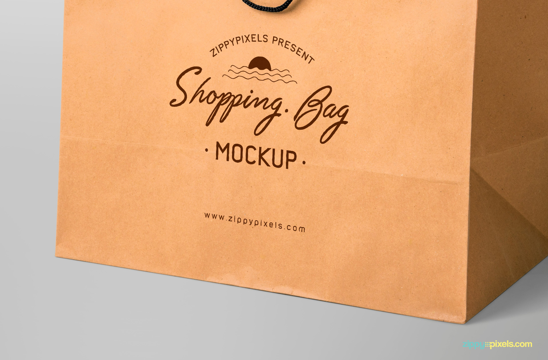 free shopping bag mock-up for branding designs