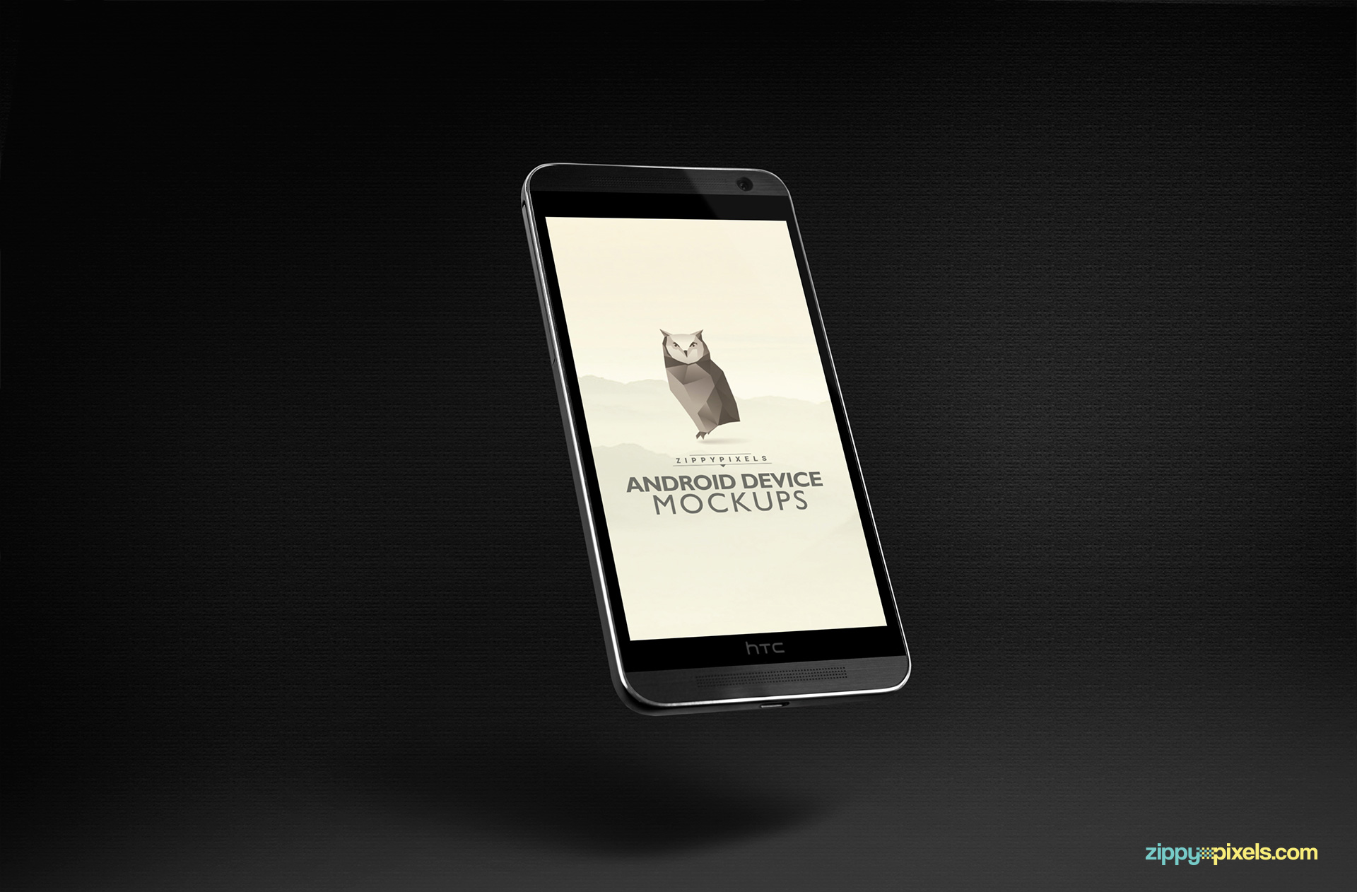 HTC ONE M8 mockup template