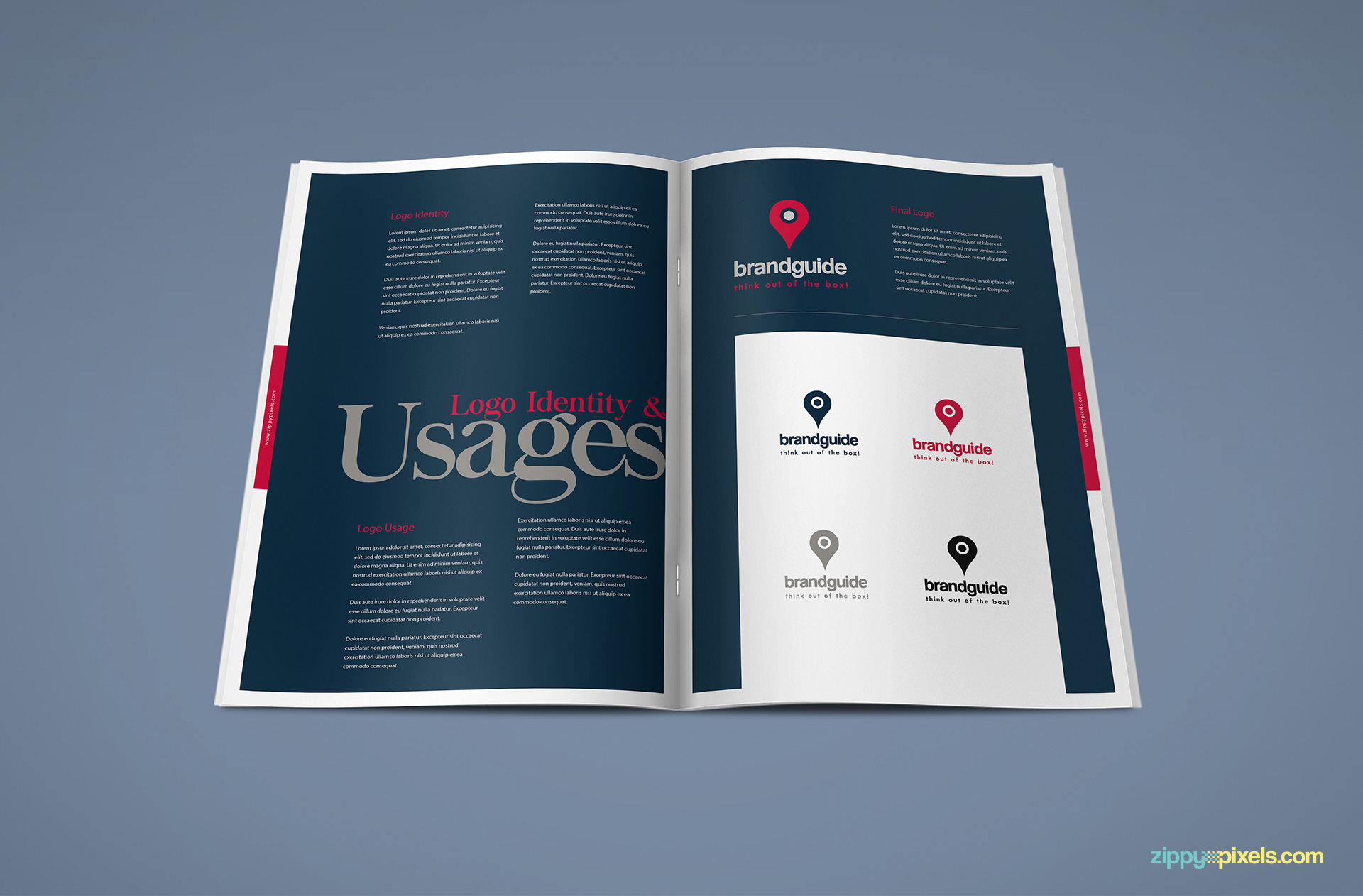 Logo usages examples