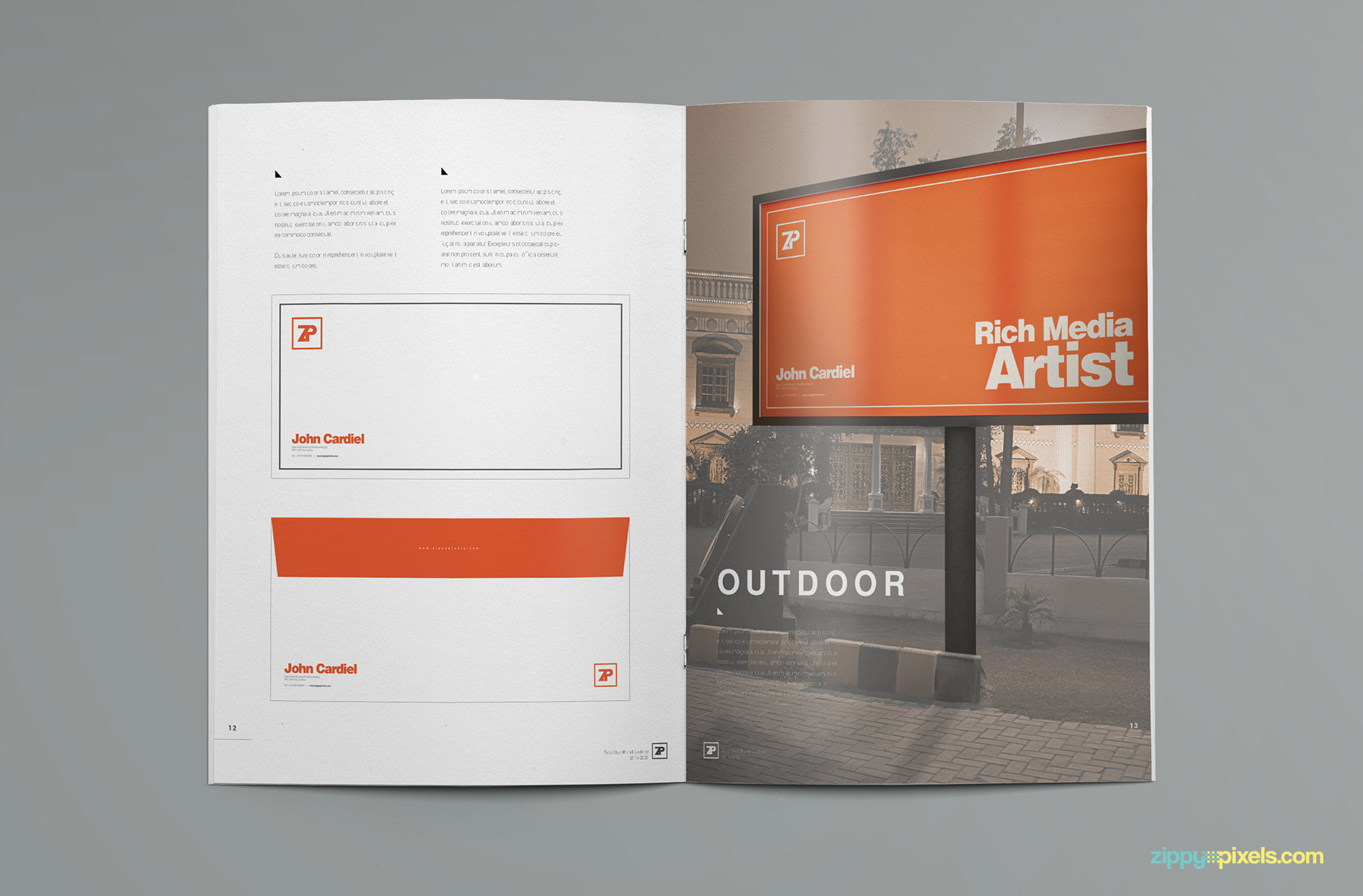 bring consistency to your business with this amazing brand identity template