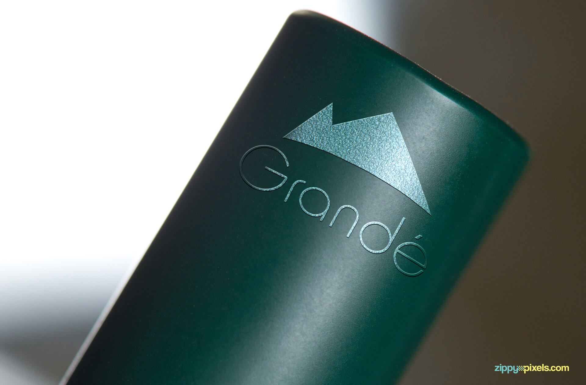 Logo on Plastic Bottle Logo Mockup