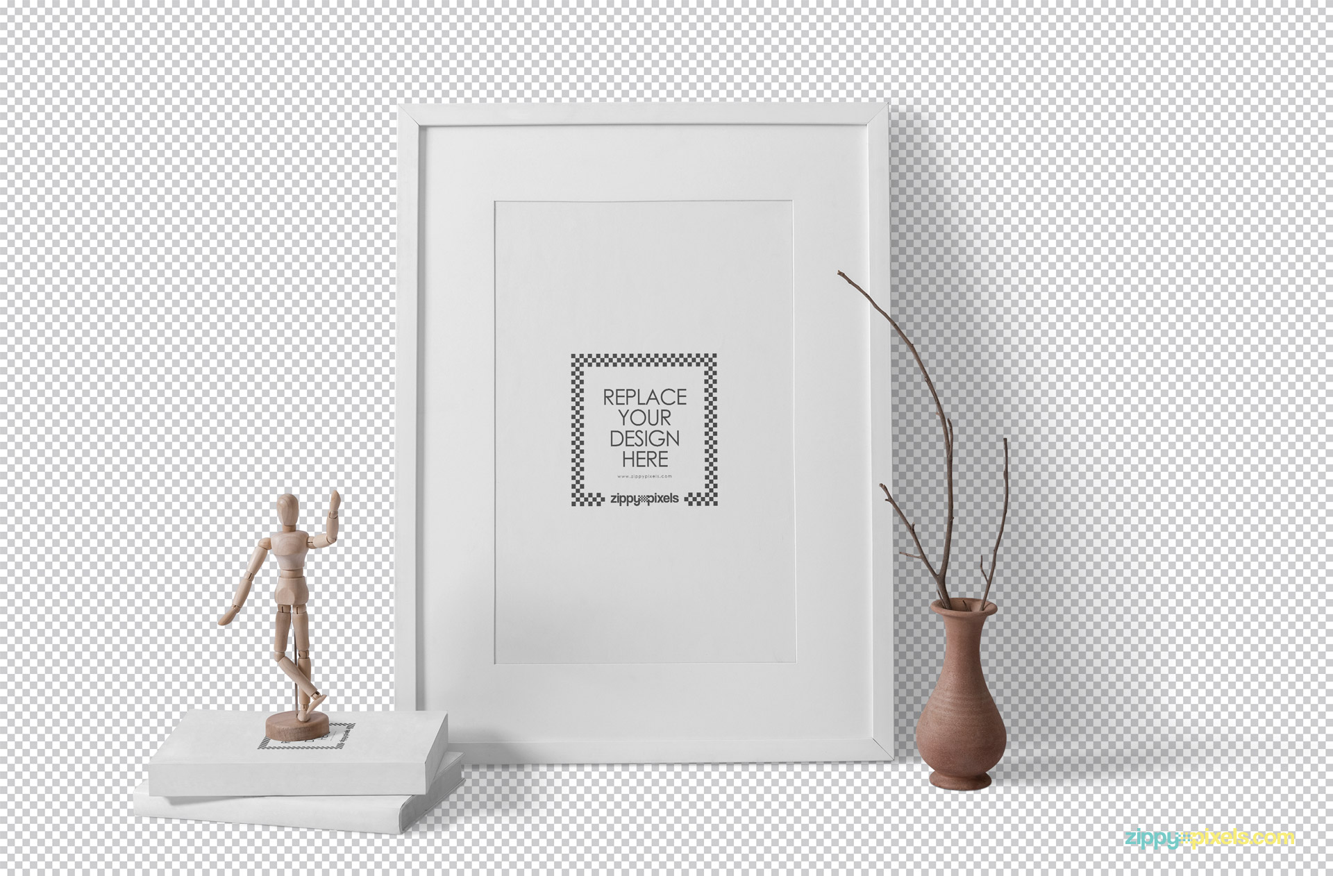 Everything in this frame mockup is customizable.