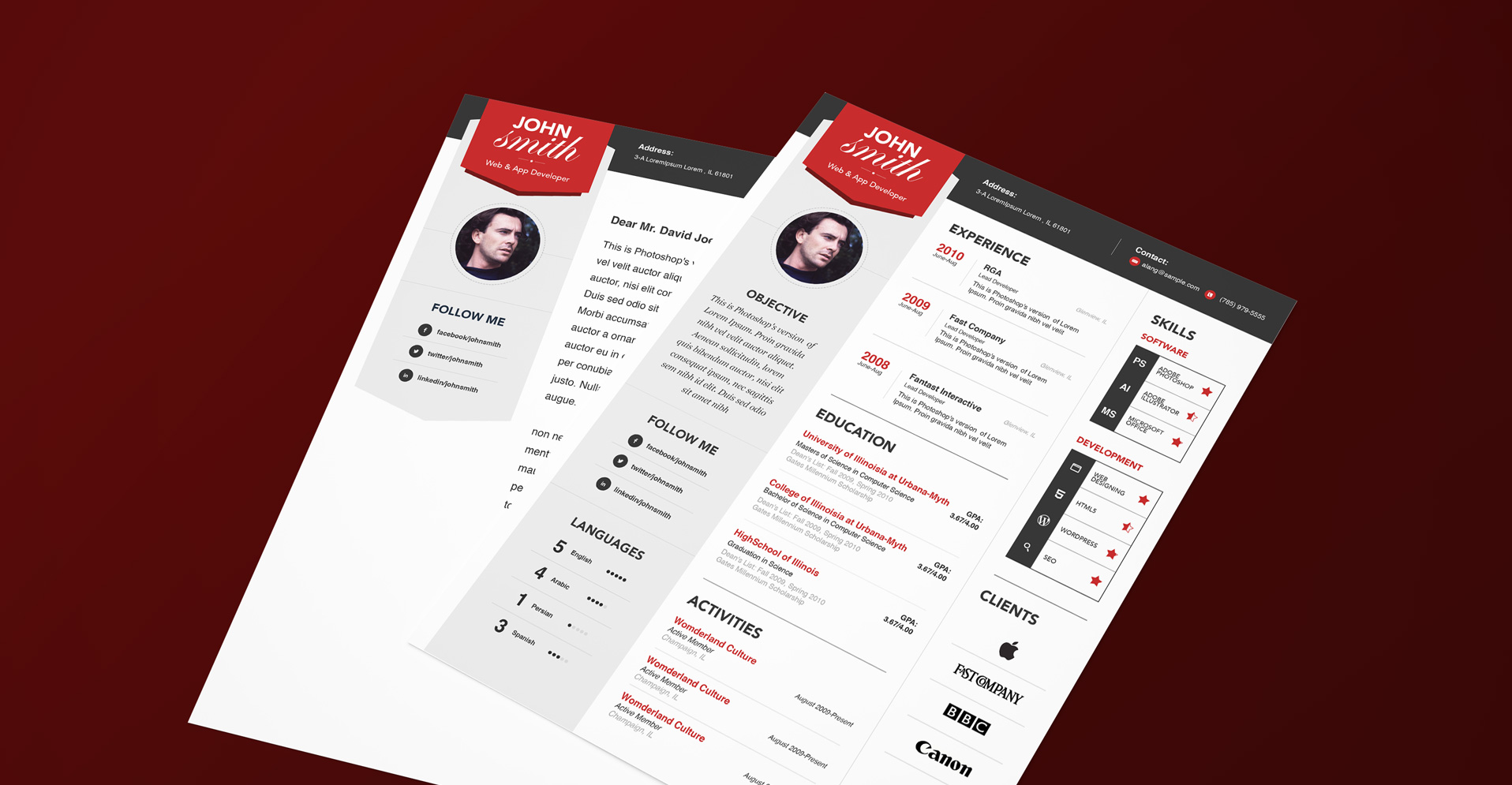 Modern Simple Resume