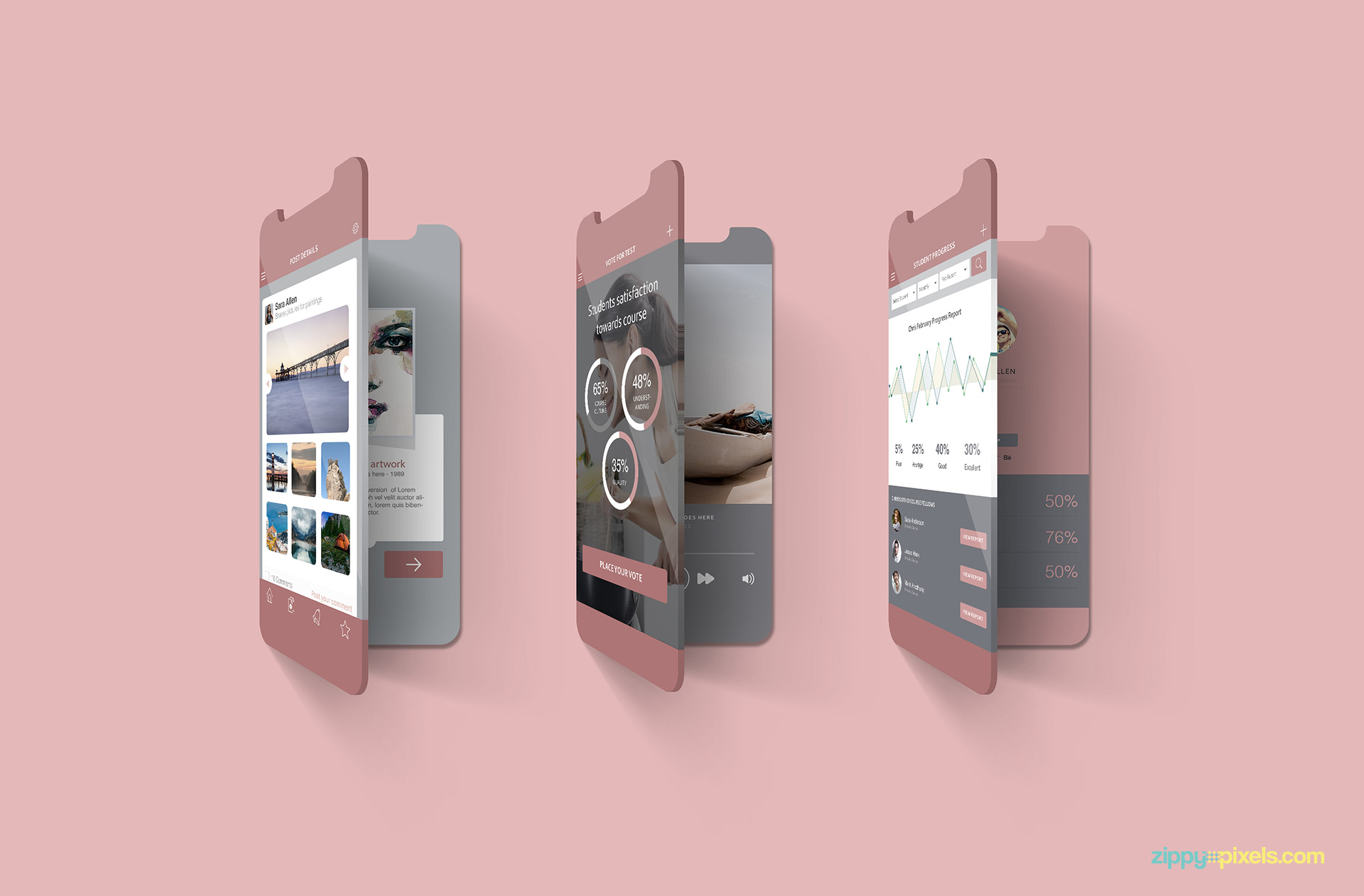 2 free multi-screen mockups.