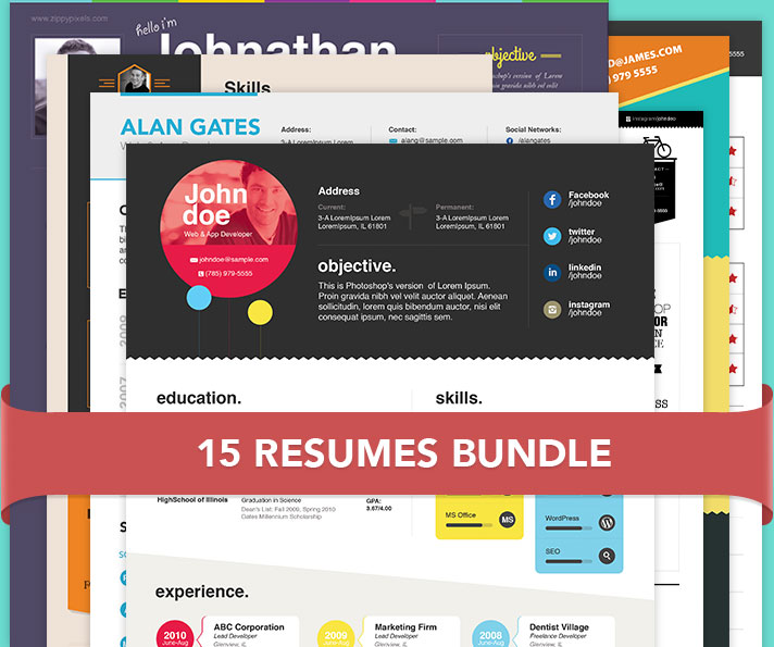 15 resume templates