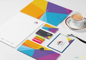 Photorealistic Stationery Mockups Vol. 1 [9 PSD Mockups]