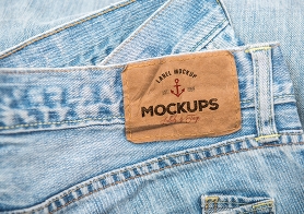 10 High Quality Clothing Label Mockups Vol. 3