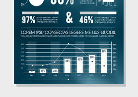 Business & Financial Performance Infographics Template