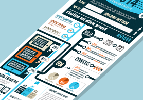 Element Rich Business Infographics Template – 3 Color Options