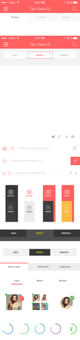 ui kit screen